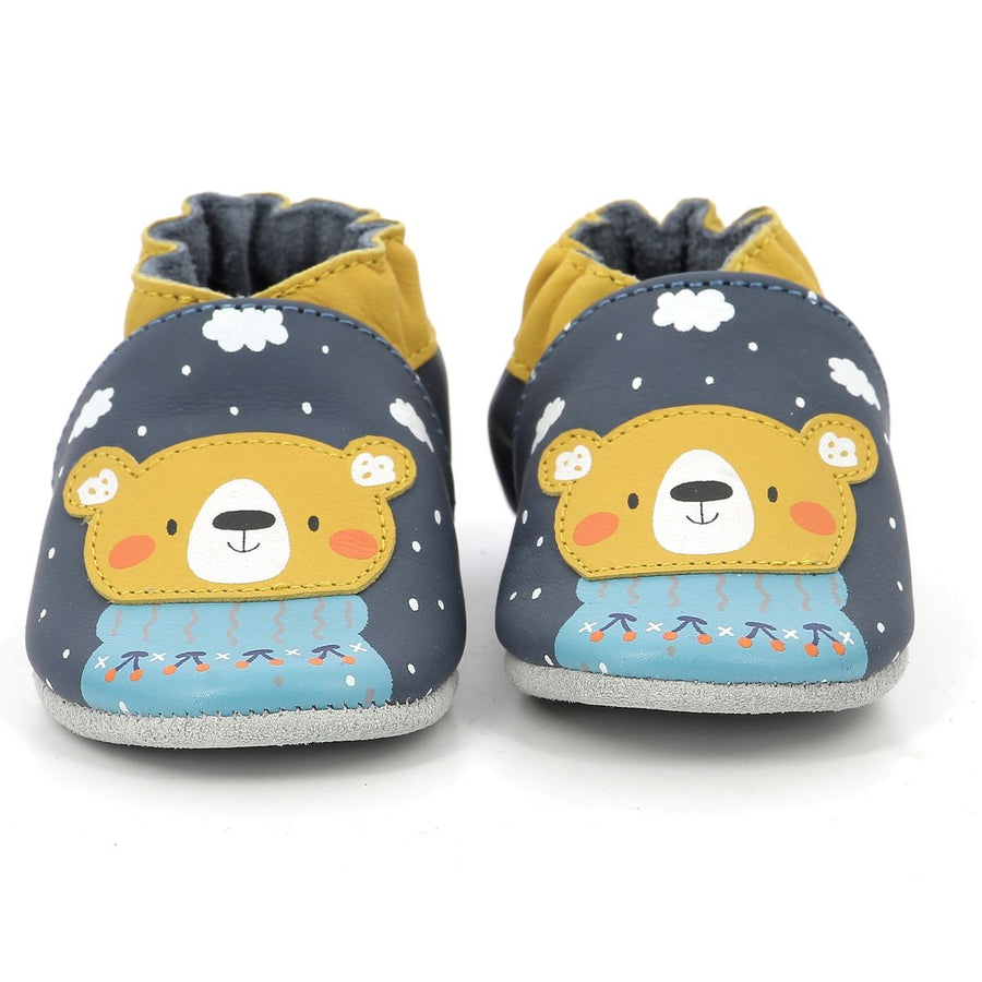 Zapatillas Robeez Snow Bear Azul