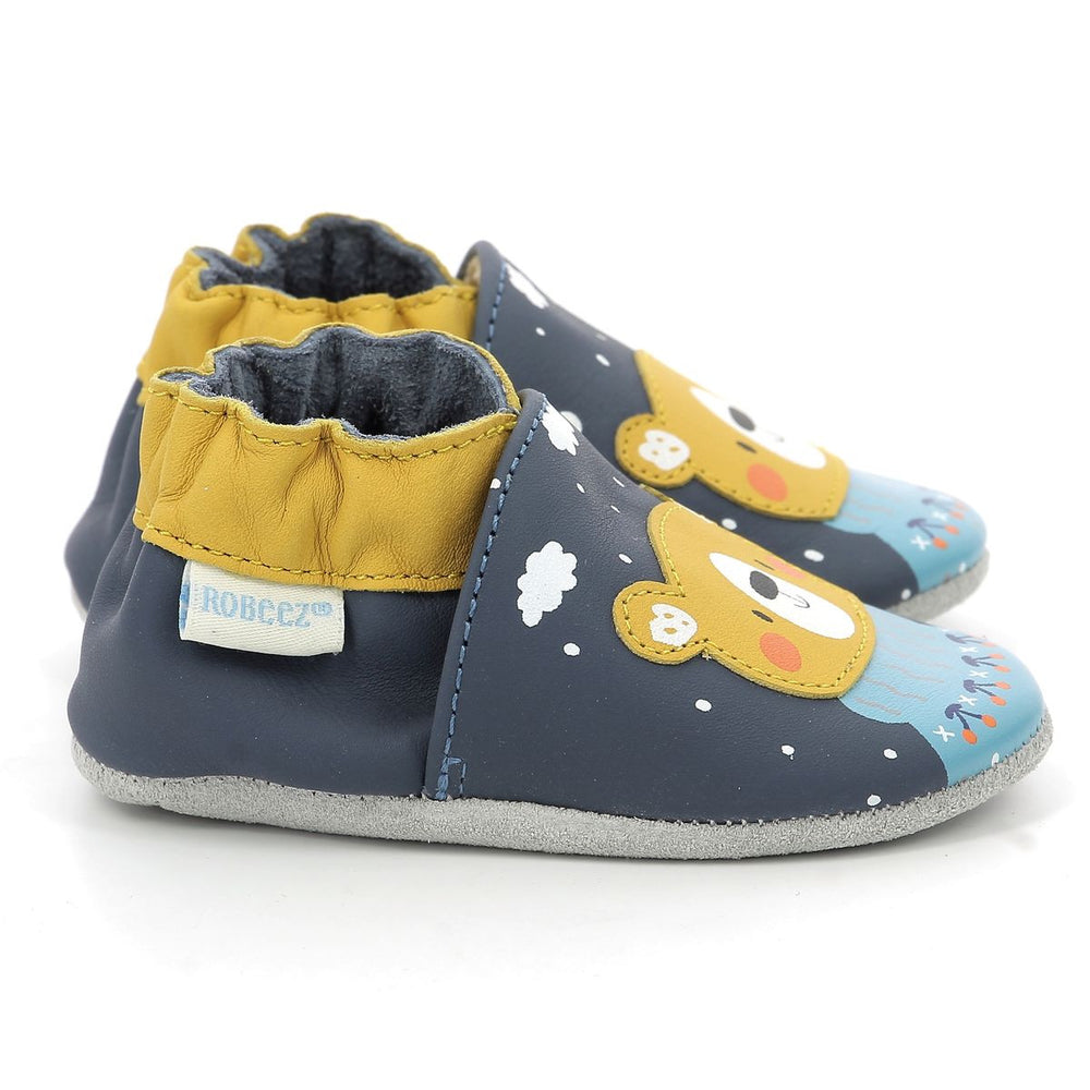 Zapatillas Robeez Snow Bear Azul