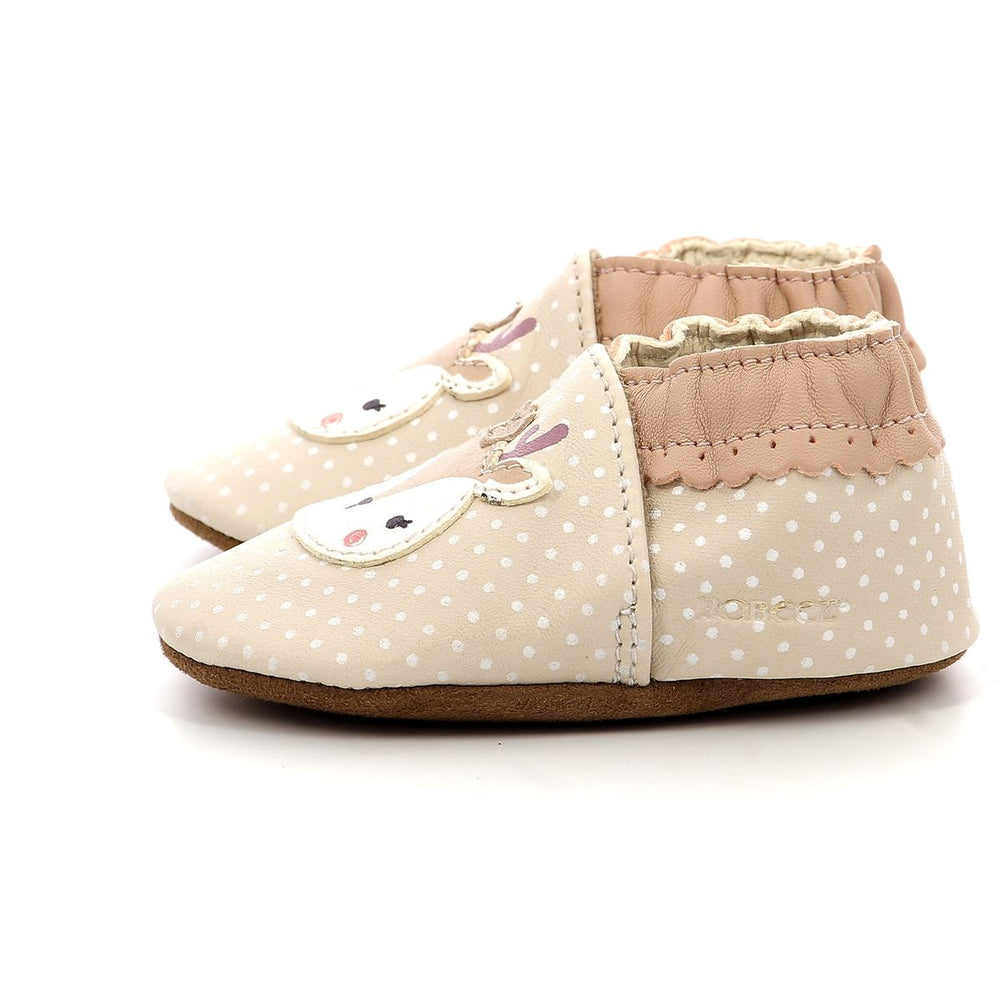 Robeez Chaussons Fancy Snow Beige Clair