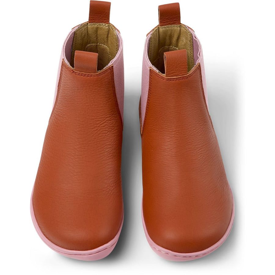 Camper Peu Kids Bottines Rouge Rose