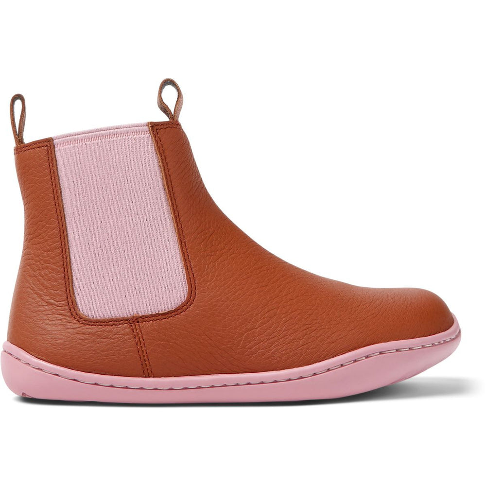 Camper Peu Kids Bottines Rouge Rose