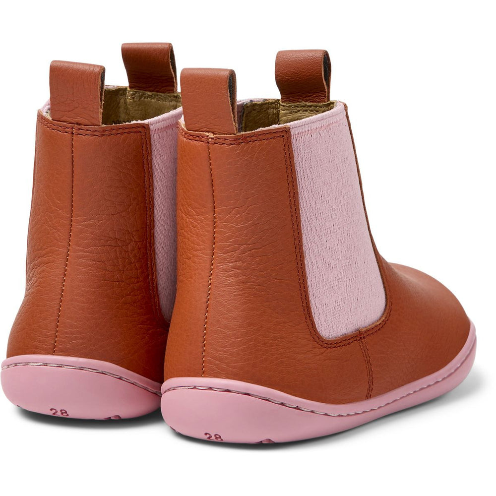 Camper Peu Kids Bottines Rouge Rose