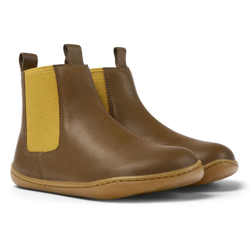 Camper Peu Kids Bottines Chocolat