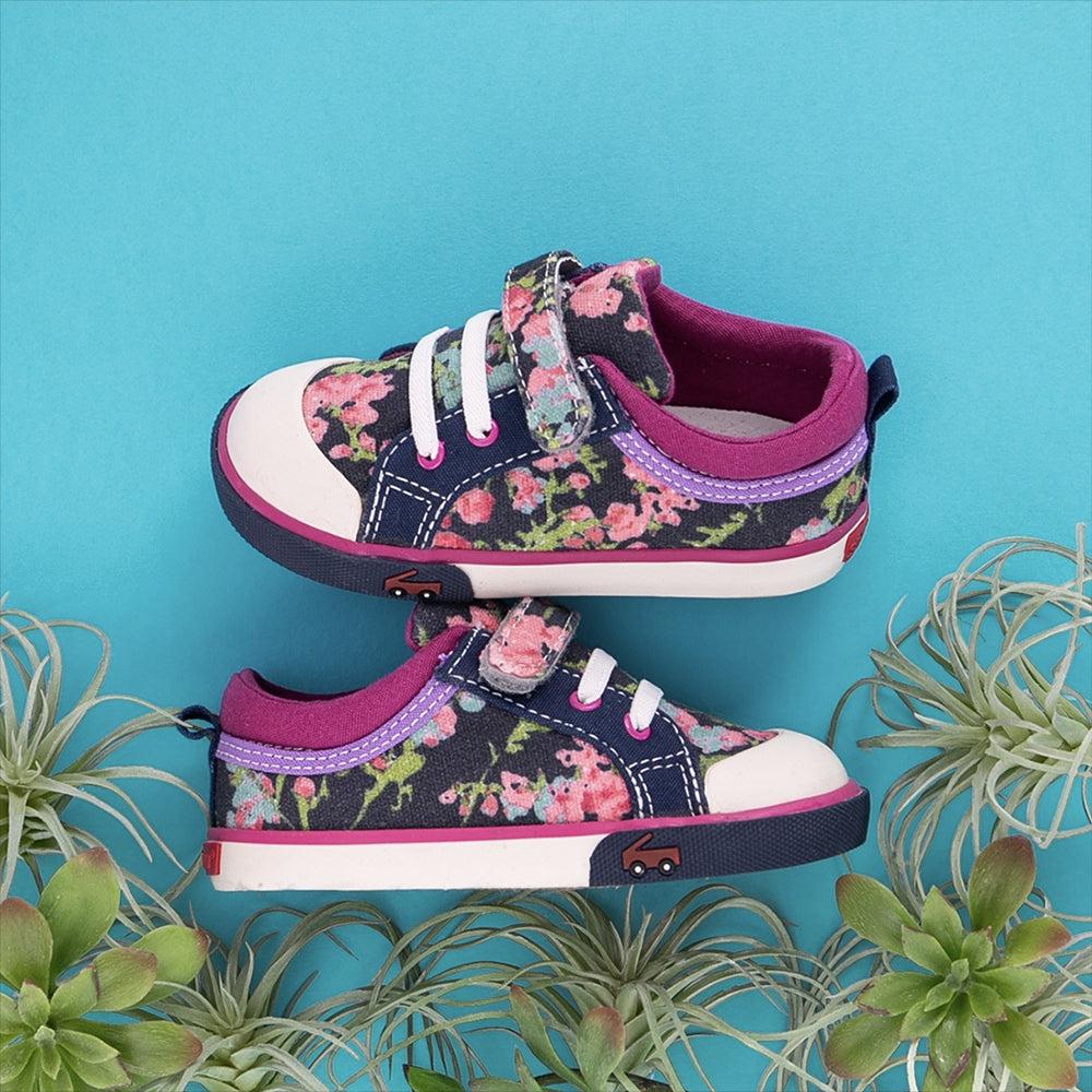 See Kai Run Skr Kristin Azul Marino Estampado Floral