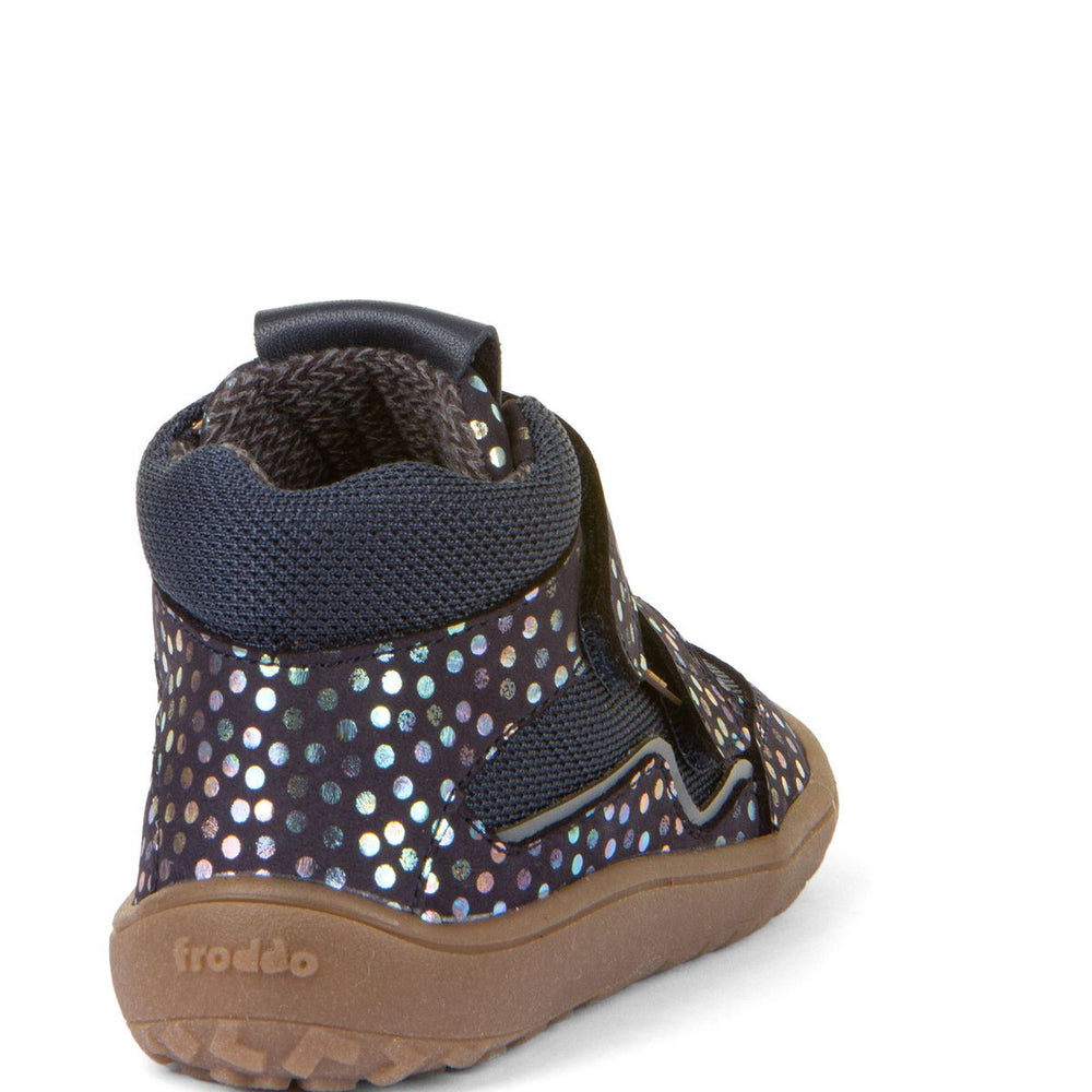 Froddo Barefoot Tex Autumn Marine à pois brillant