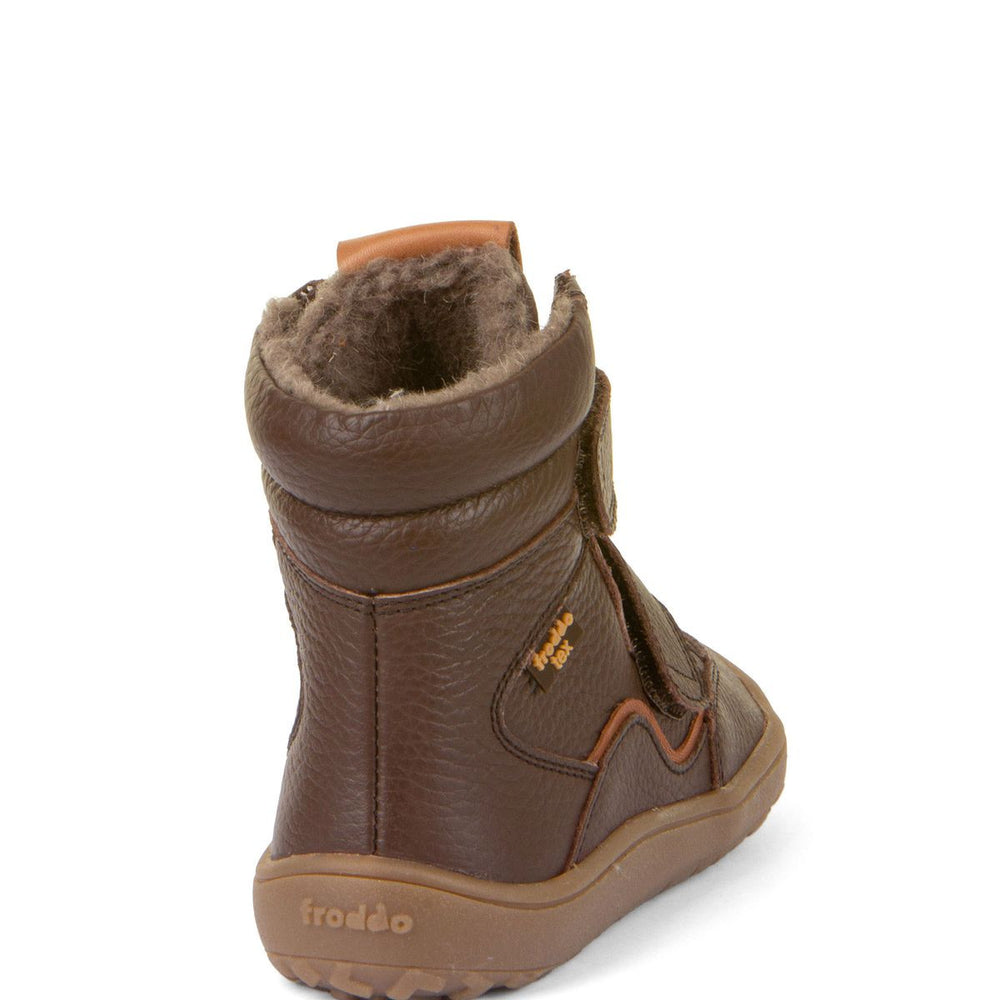 Froddo Barefoot Tex Invierno Cuero Chocolate