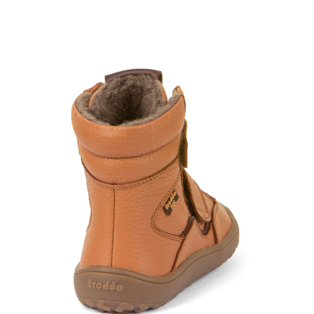 Froddo Barefoot Tex Invierno Cuero Coñac