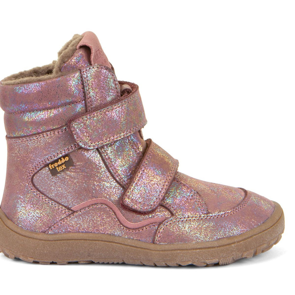 Froddo Barefoot Tex Invierno Cuero Rosa Brillante