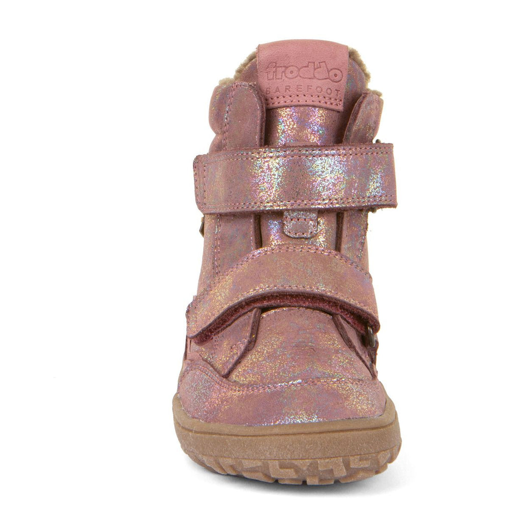 Froddo Barefoot Tex Invierno Cuero Rosa Brillante