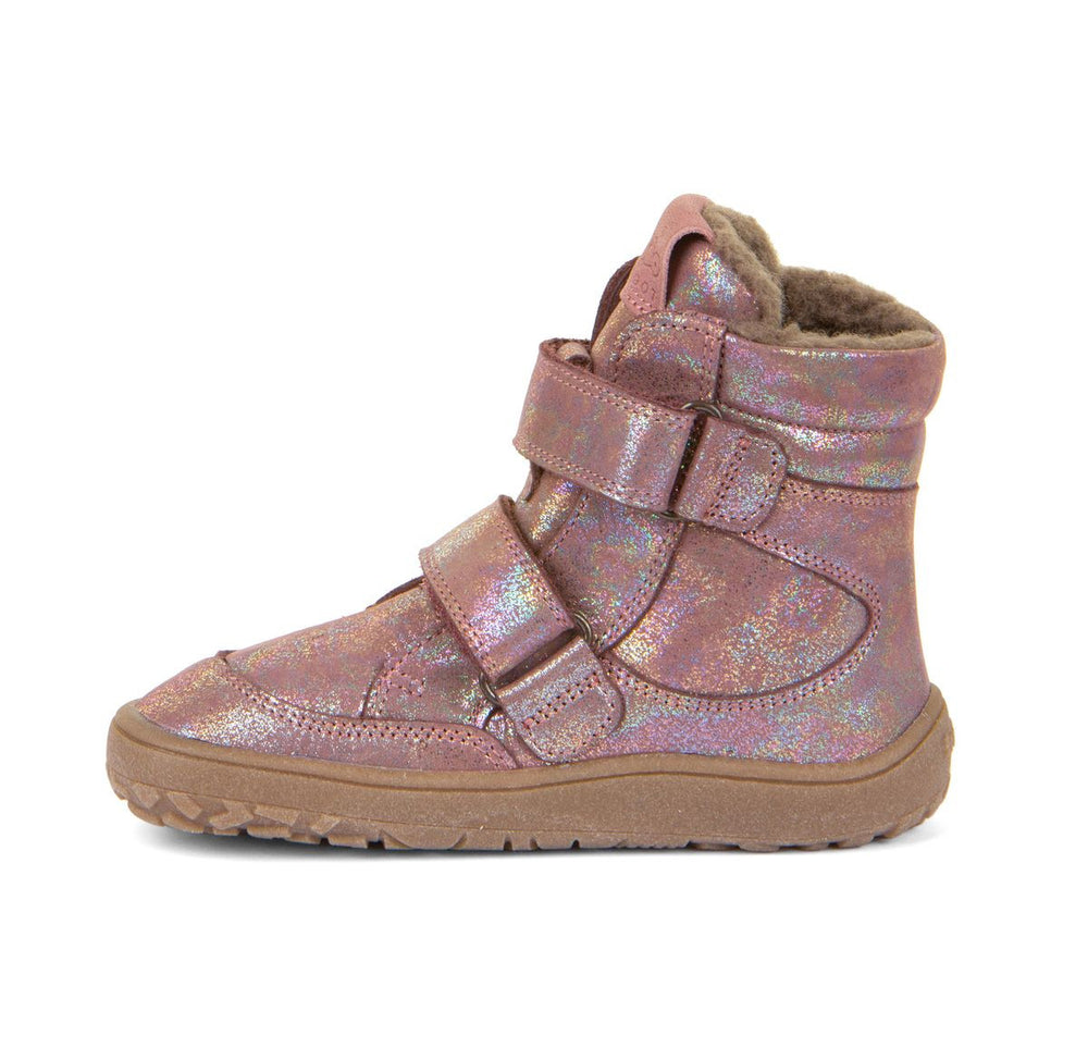 Froddo Barefoot Tex Invierno Cuero Rosa Brillante