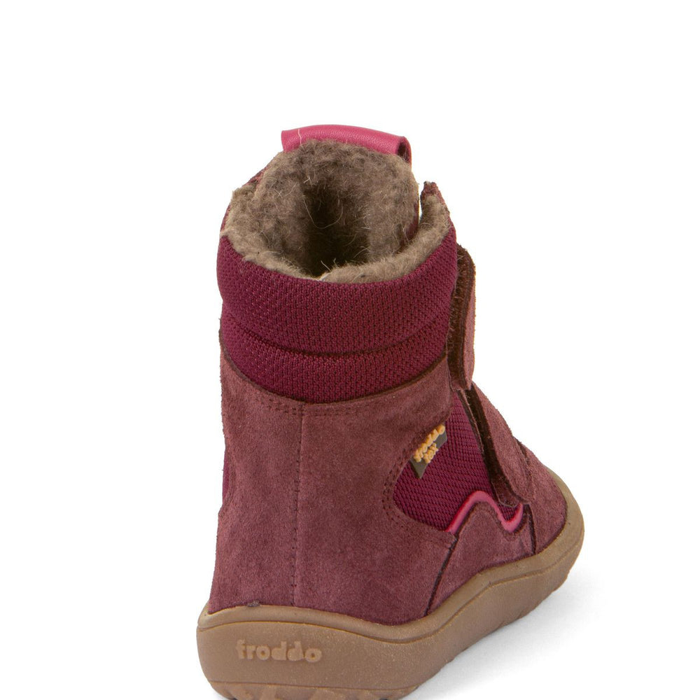 Froddo Barefoot Tex Invierno Burdeos