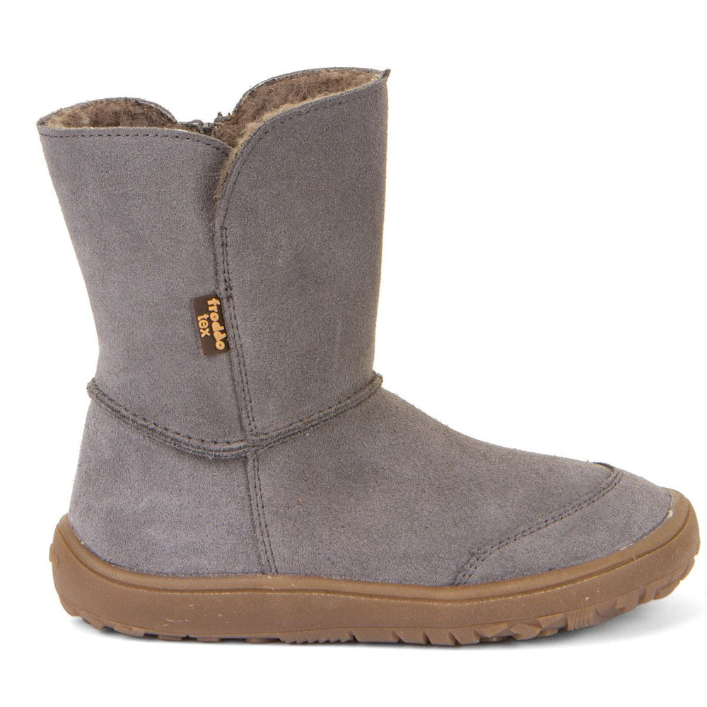 Froddo Barefoot Tex Suede Fourrées Gris