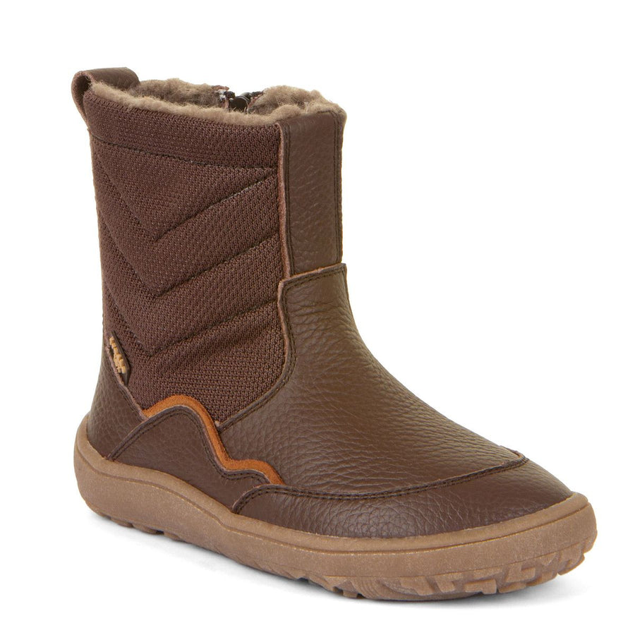 Botas Froddo Barefoot Tex con forro de chocolate