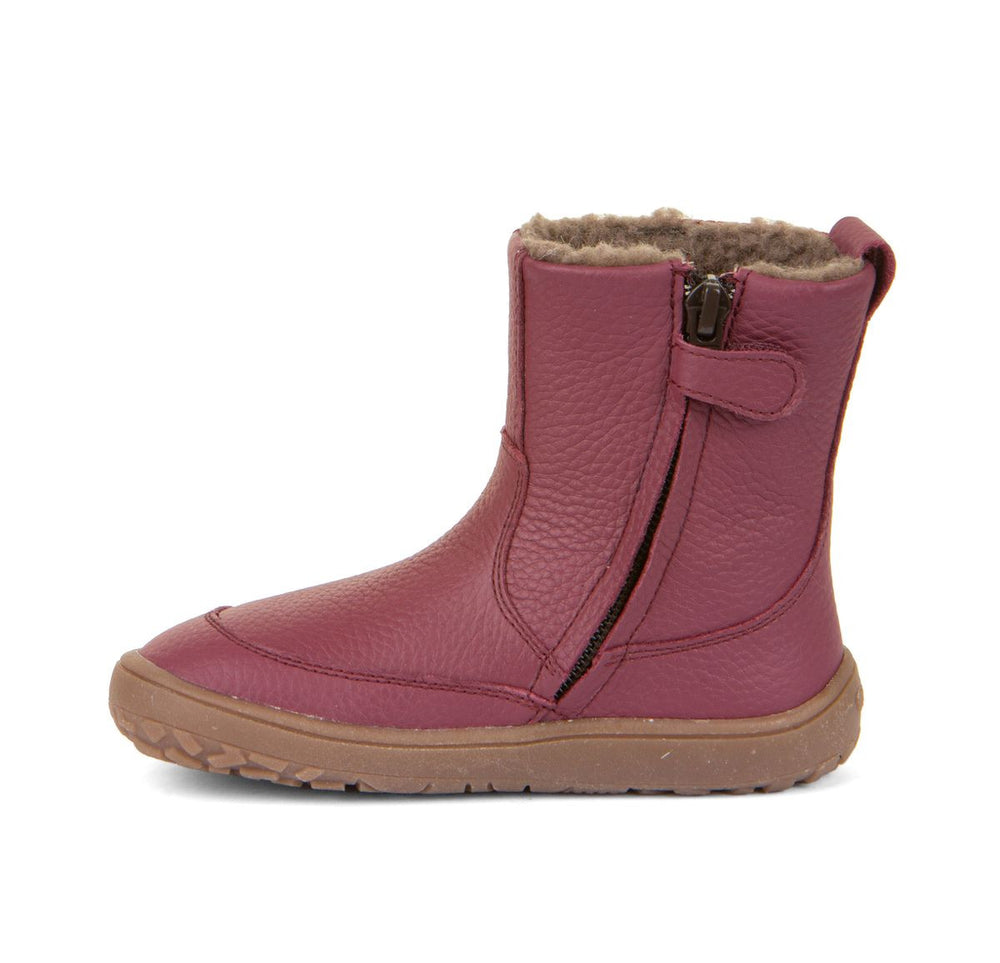 Froddo Barefoot Tex Boots Fourrées Bordeaux