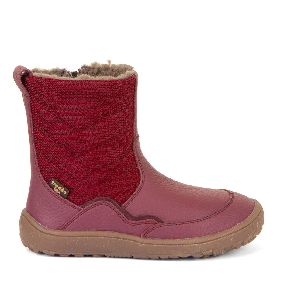 Botas Froddo Barefoot Tex Forradas Burdeos