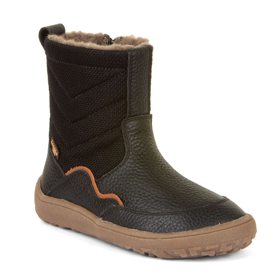 Botas Froddo Barefoot Tex Forradas Negro