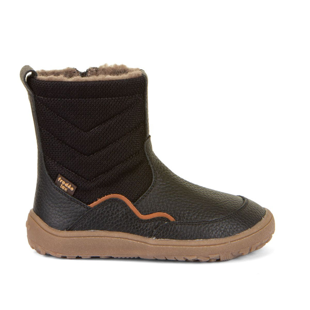 Botas Froddo Barefoot Tex Forradas Negro