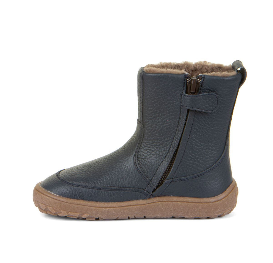 Botas Froddo Barefoot Tex Forradas Azul Marino