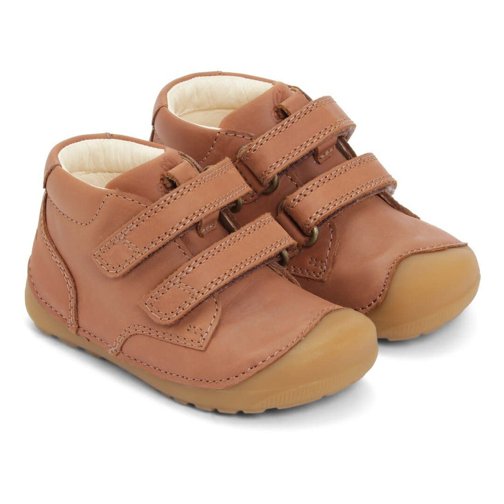 Bundgaard Petit Velcro Cognac