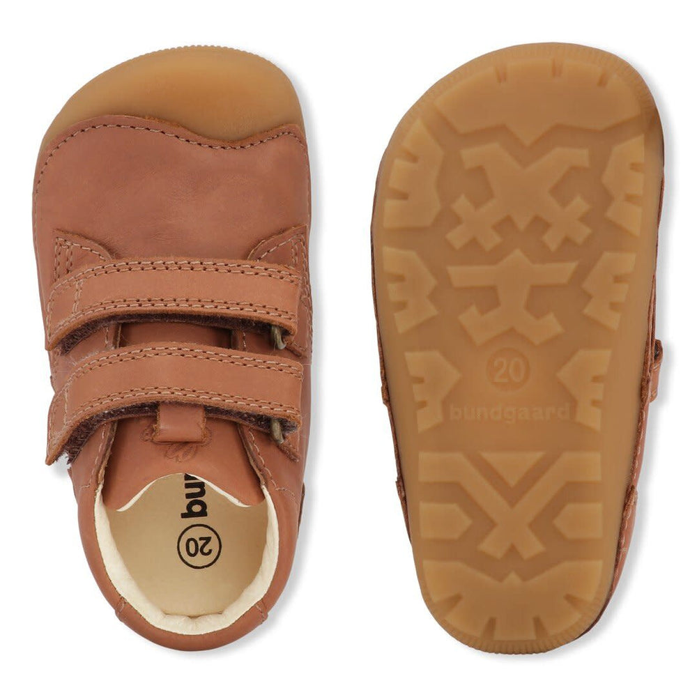 Bundgaard Petit Velcro Cognac