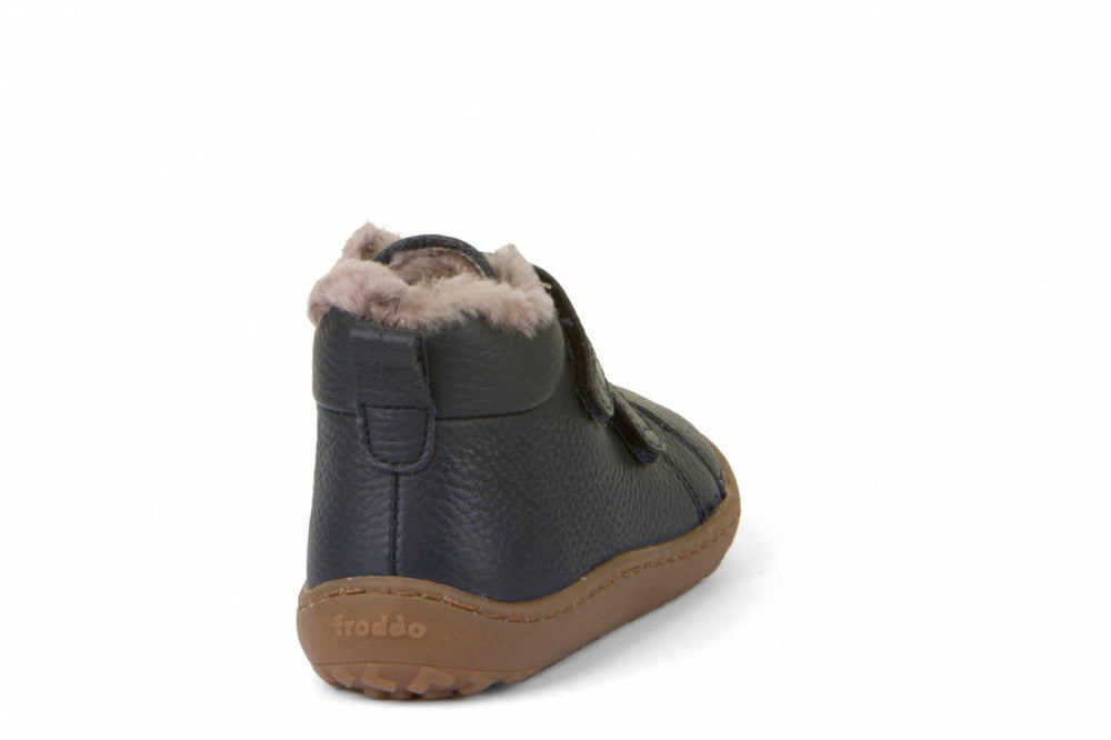 Froddo Barefoot Winter Furry Fourrées Dark Blue