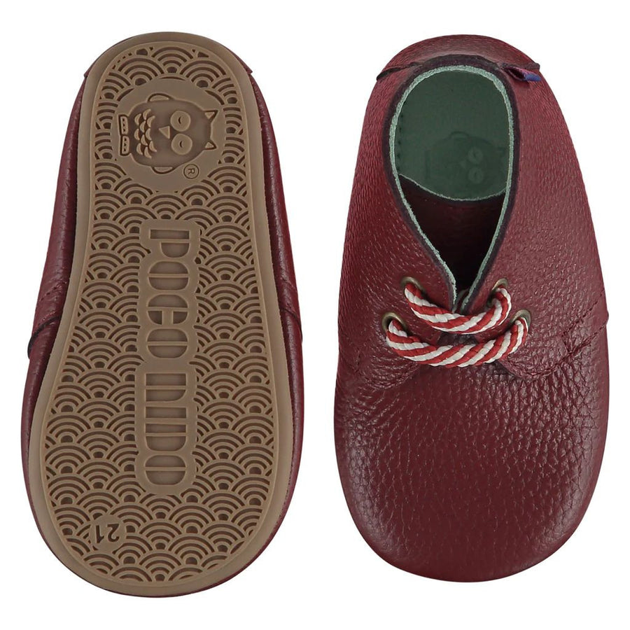 Poconido Chaussures Mighty Lacets Bordeaux