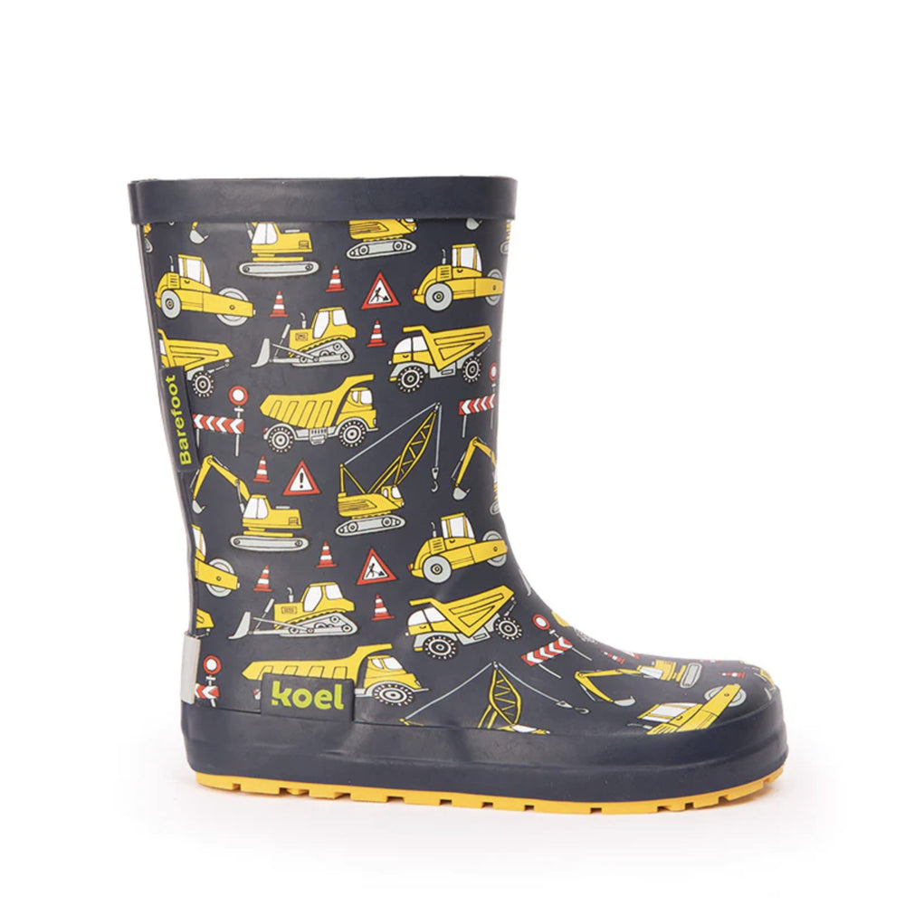 Koel Wellie Descalzo Tractor Azul