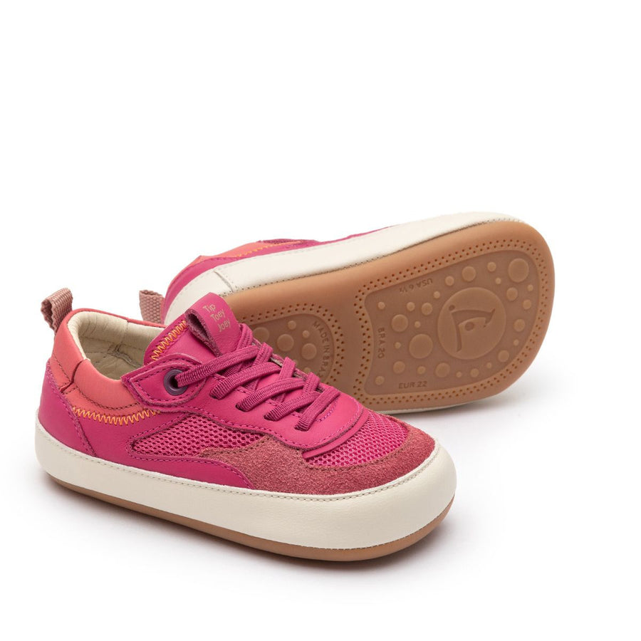 Zapatillas Tip Toey Joey Primeiros Step Cerejeira Pitaya Rosa Coral Mate