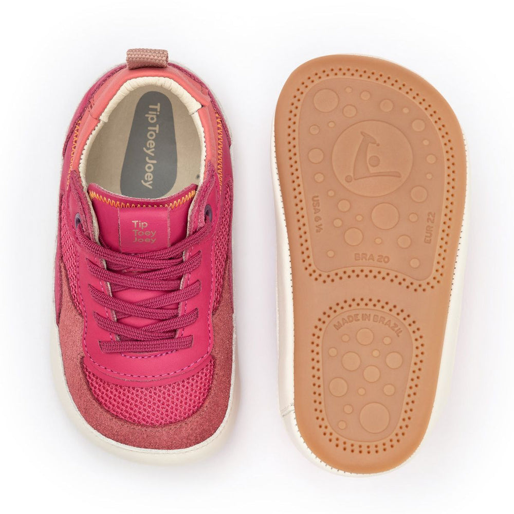 Zapatillas Tip Toey Joey Primeiros Step Cerejeira Pitaya Rosa Coral Mate