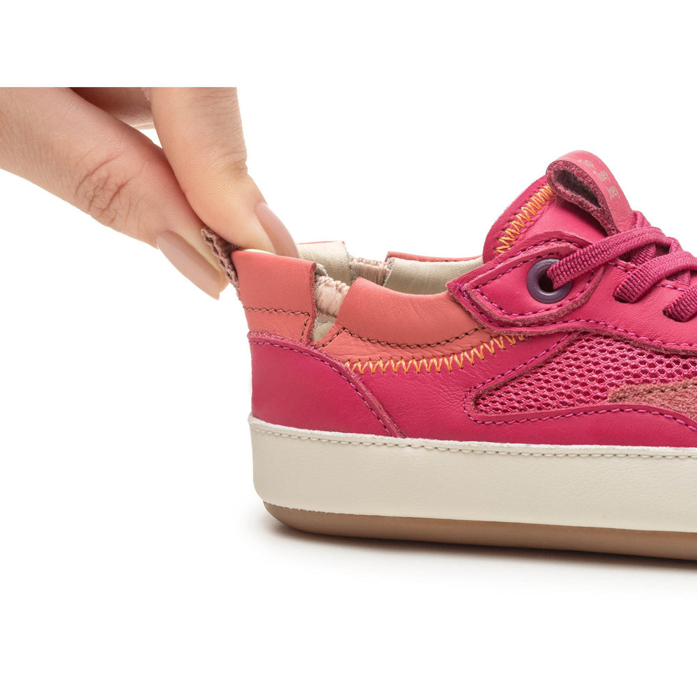 Zapatillas Tip Toey Joey Primeiros Step Cerejeira Pitaya Rosa Coral Mate