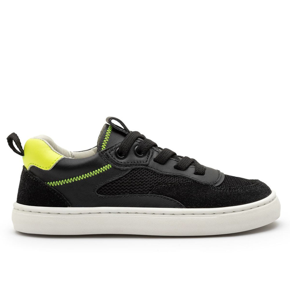 Tip Toey Joey Kidos Sneakers Step Black Amarelo Neon