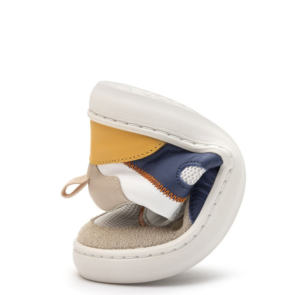 Tip Toey Joey Kidos Sneakers Step White Deep Ocean Pequi