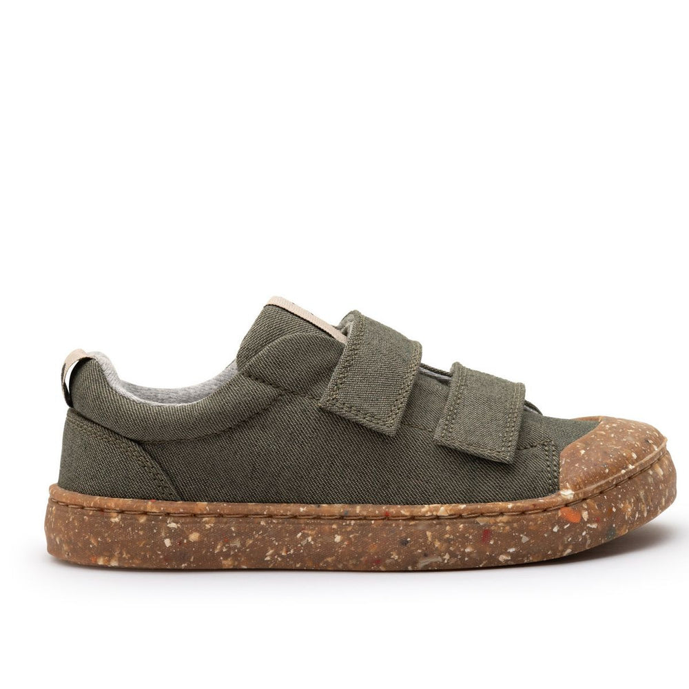 Tip Toey Joey Kidos Zapatillas Rampa Verde Verde Eco Lona