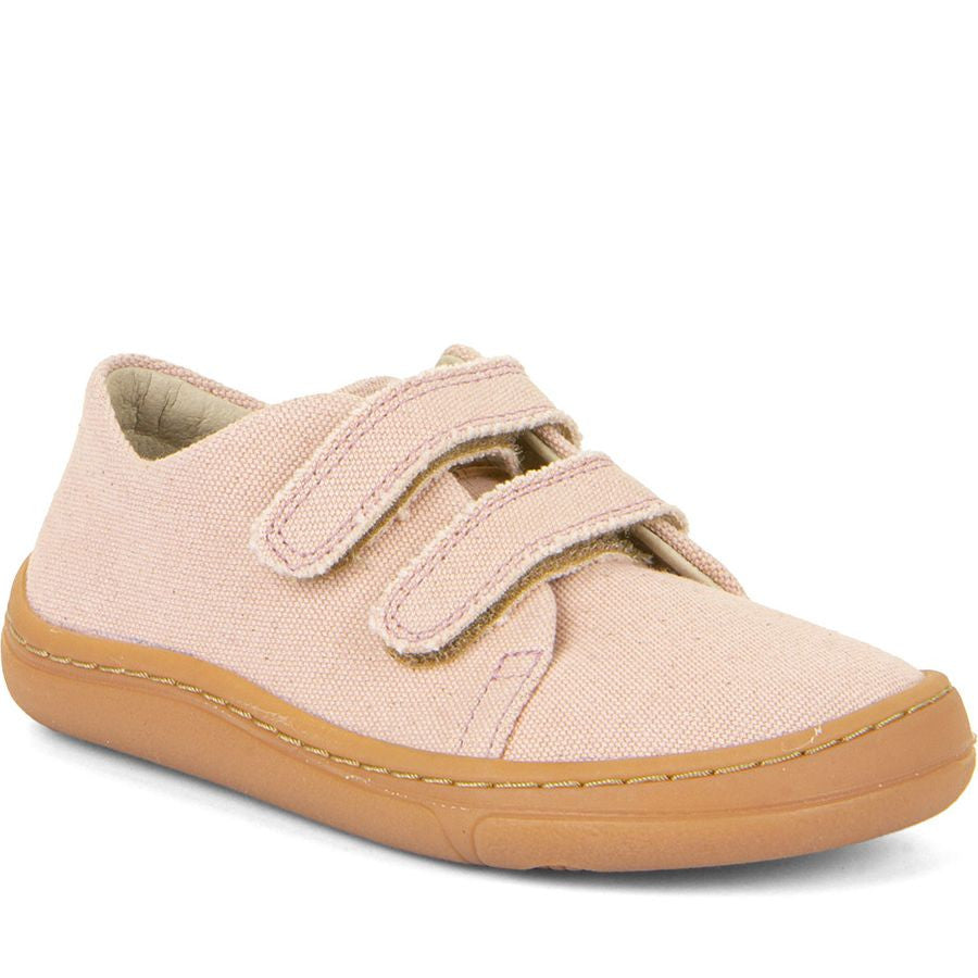 Froddo Tenis Descalzo Vegano Velcro Rosa