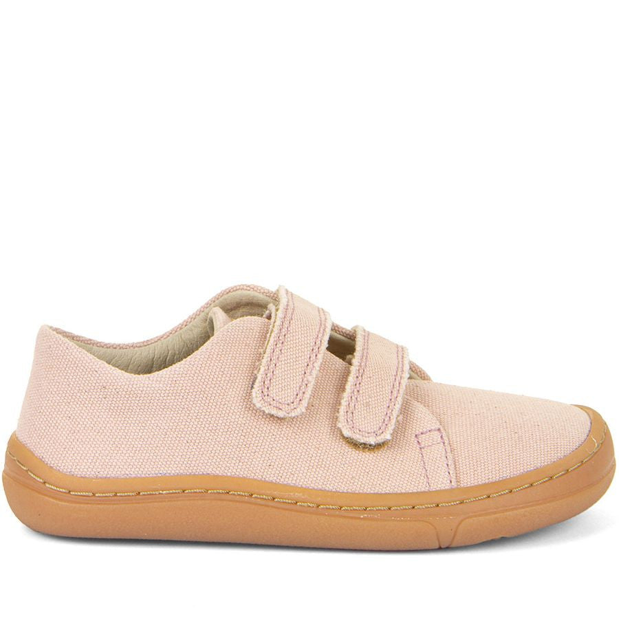 Froddo Tenis Descalzo Vegano Velcro Rosa