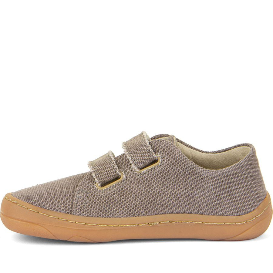 Froddo Tenis Descalzo Vegano Velcro Gris