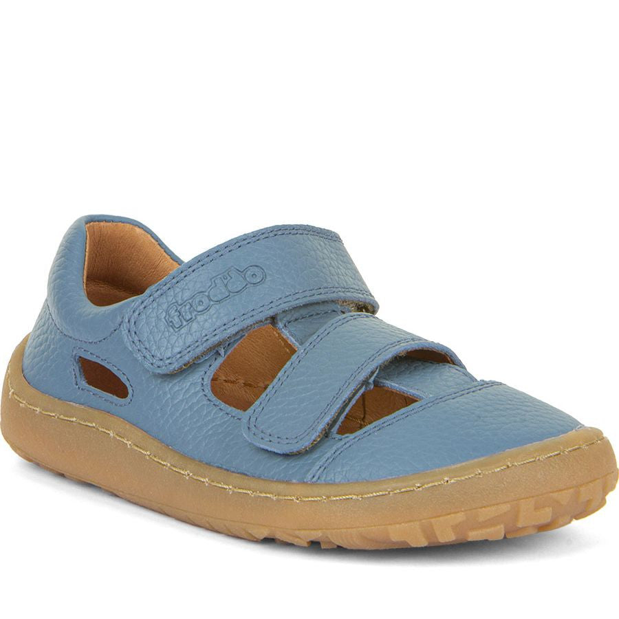 Froddo Barefoot Sandales Deux Scratchs Bleu Jeans