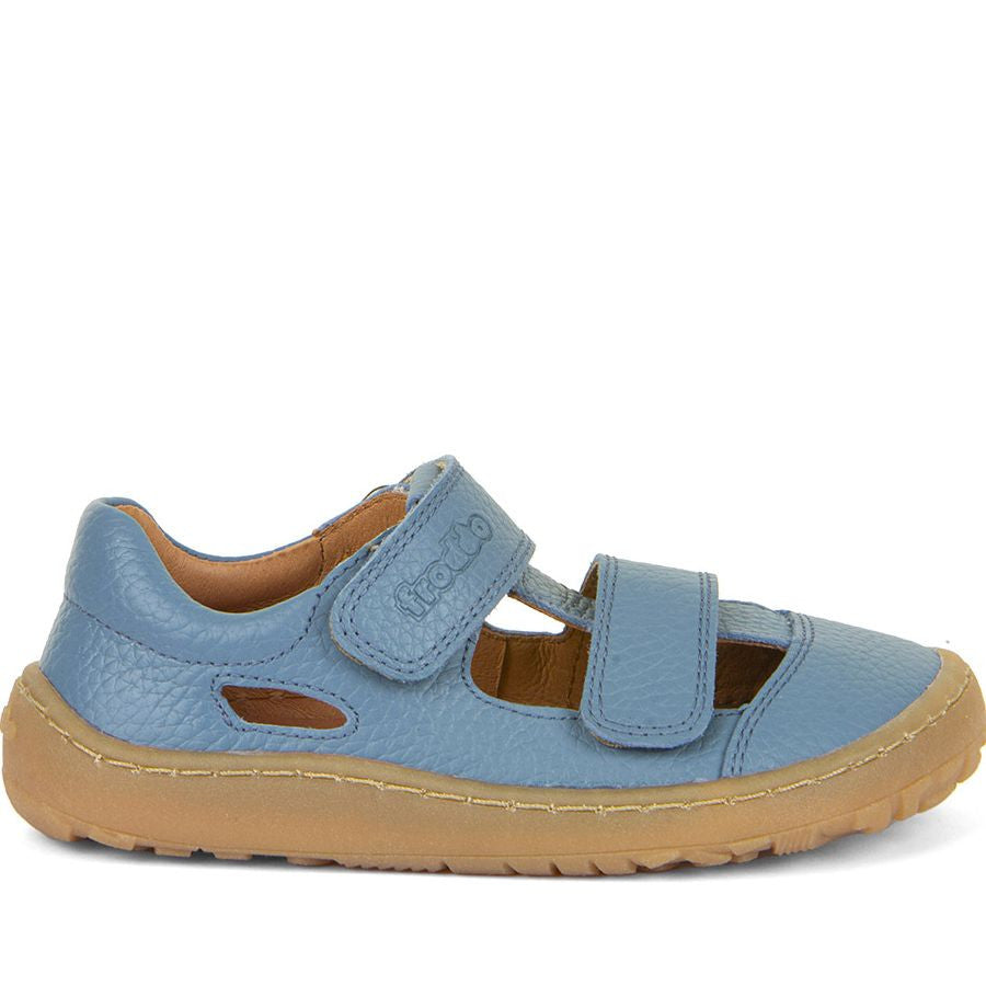 Froddo Barefoot Sandales Deux Scratchs Bleu Jeans