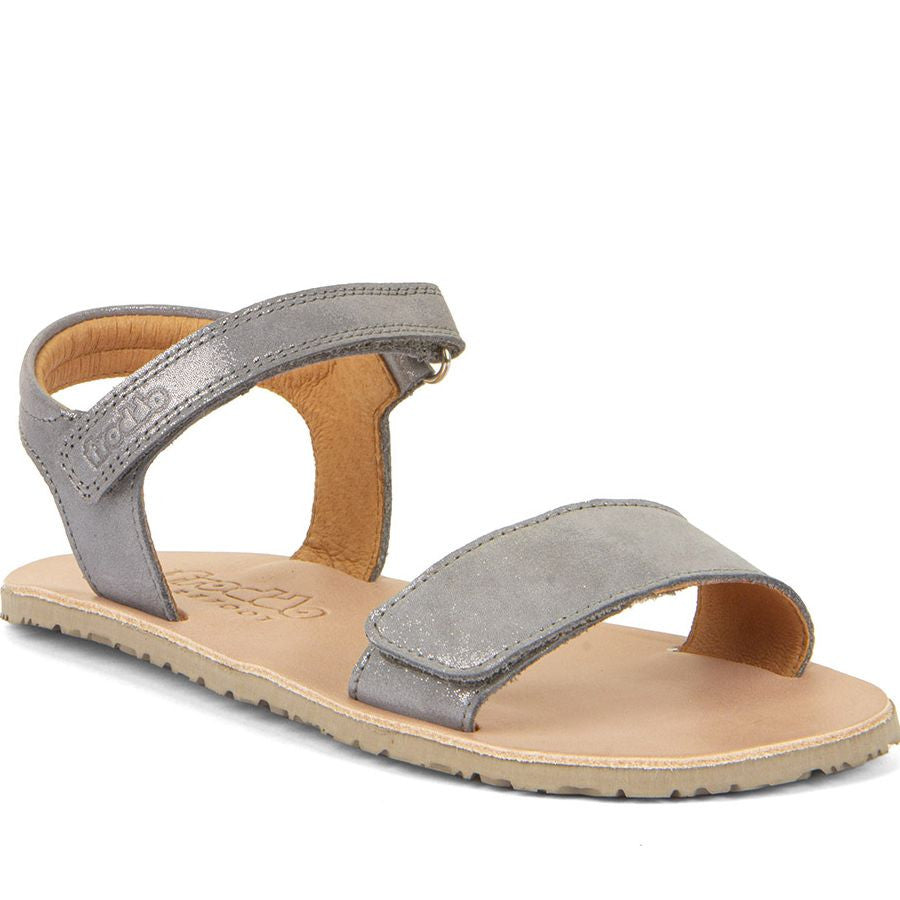 Froddo Barefoot Sandales Flexy Lia Gris Brillant