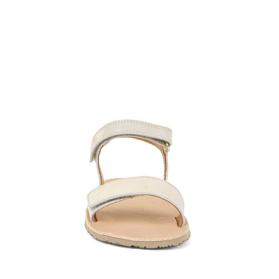 Sandalias Froddo Barefoot Flexy Lia Platino Brillante