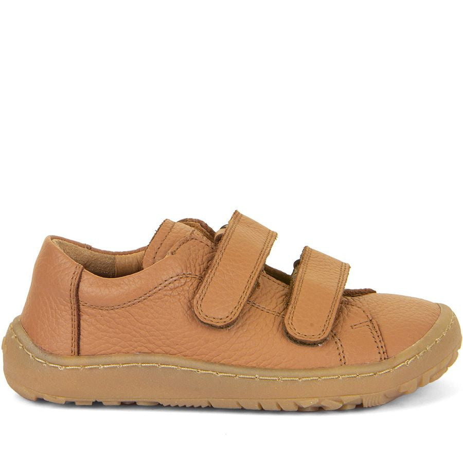 Froddo Barefoot Cuir Velcros Cognac