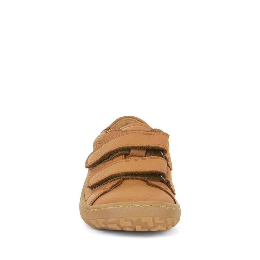 Froddo Barefoot Cuir Velcros Cognac