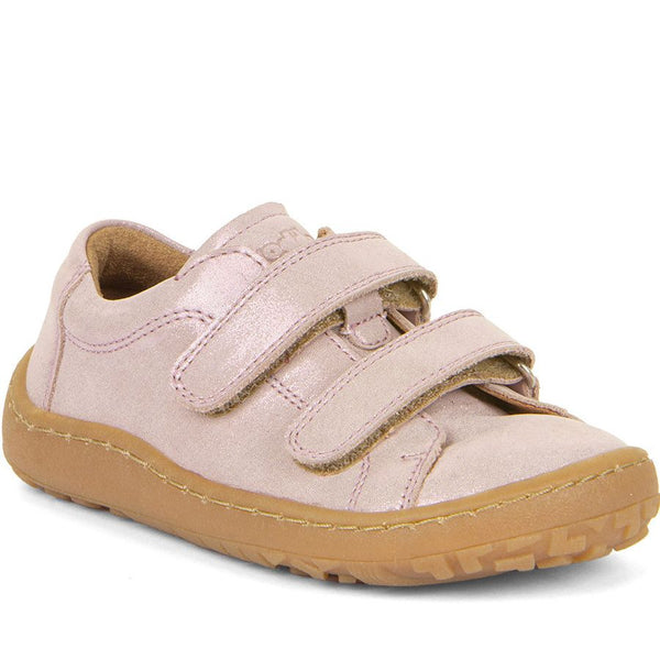 Froddo Barefoot Cuero Velcros Rosa Brillante