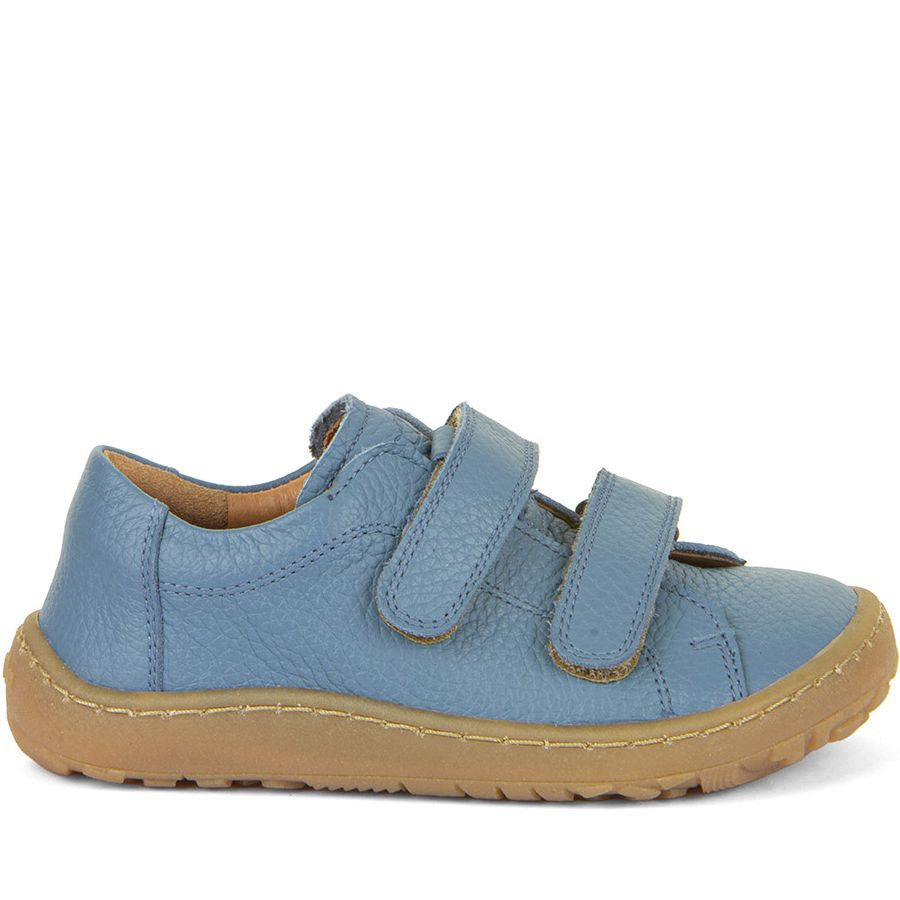 Froddo Barefoot Cuero Velcros Bleu Jeans