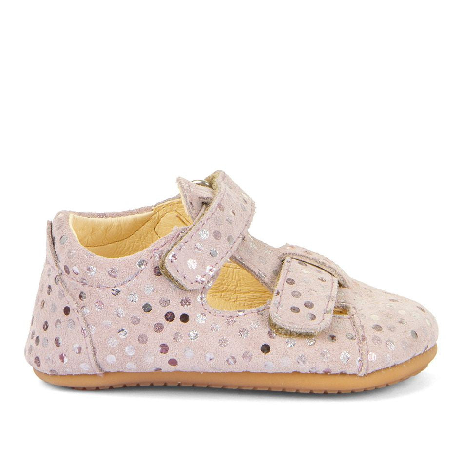 Froddo Prewalkers Sandales Rose Clair Pois Brillant