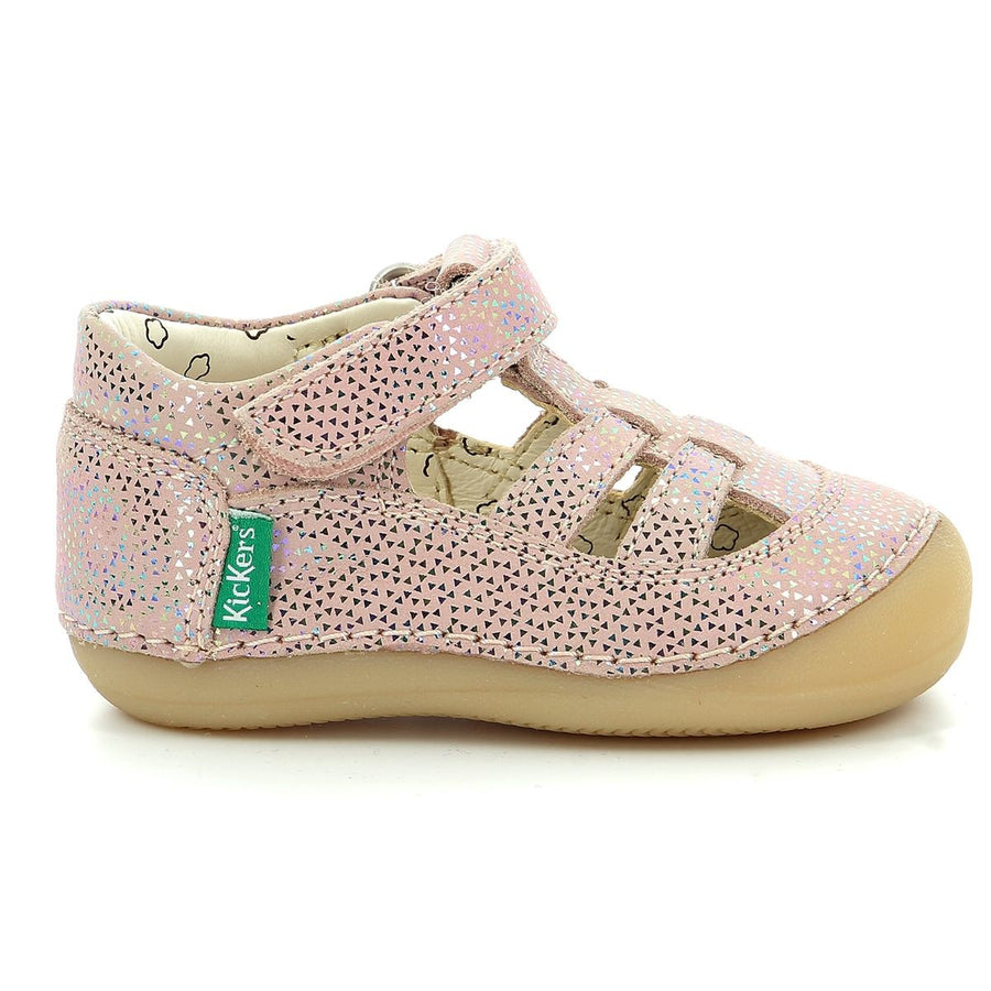 Kickers Sushy Rosa Plateado