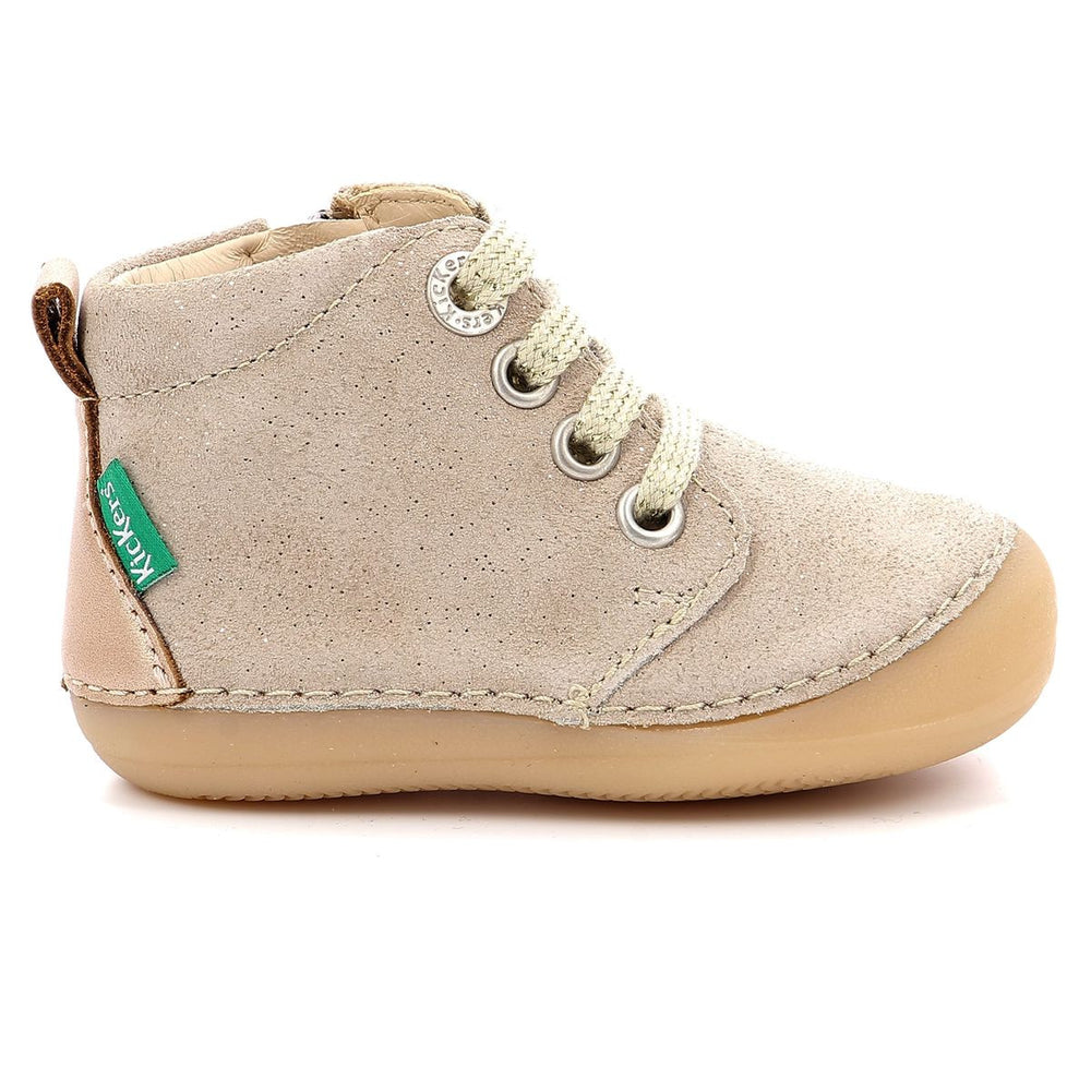 Kickers Sonizip Beige Champagne