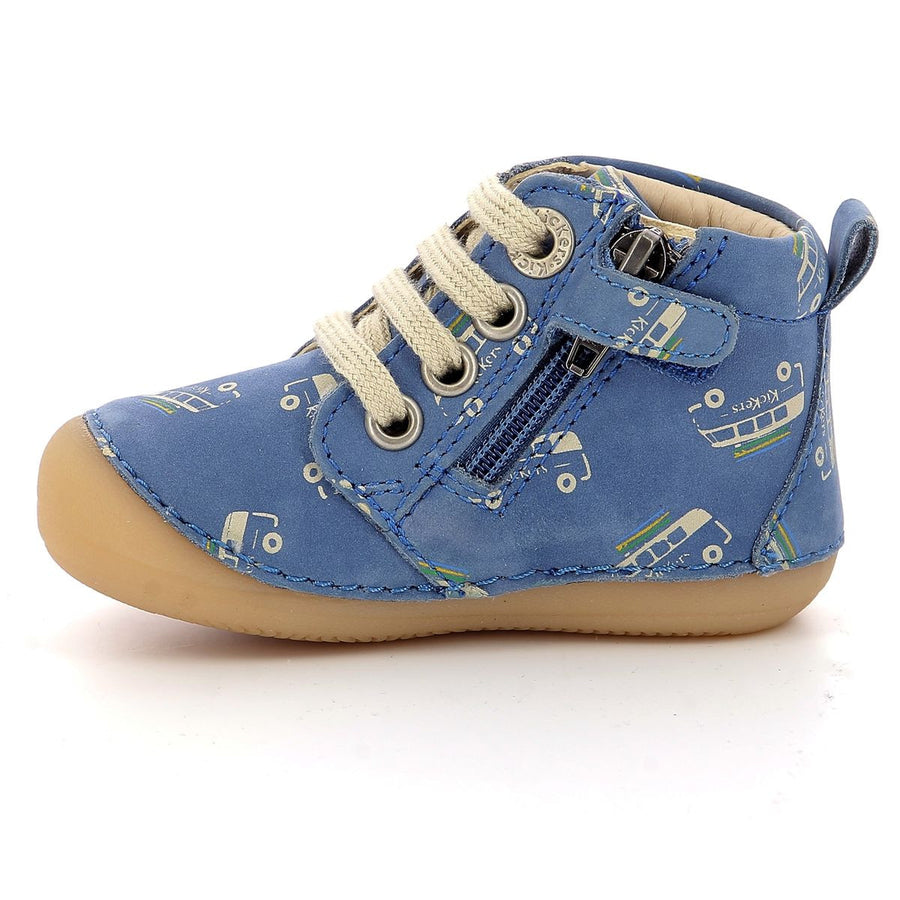 Kickers Sonizip Furgoneta Azul