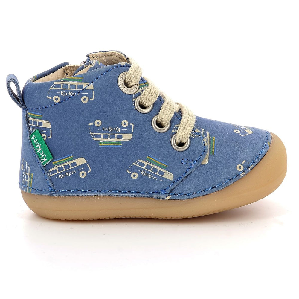 Kickers Sonizip Furgoneta Azul