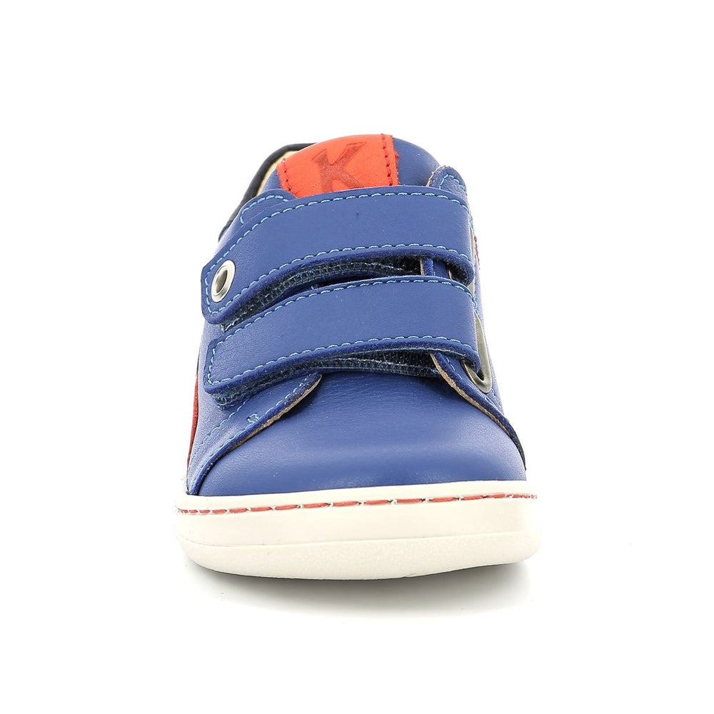 Zapatillas Kickers Barefoot Kickboost azul naranja